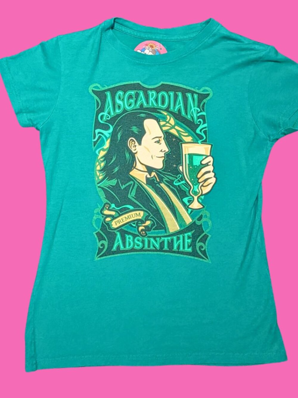 Asgardian Absinthe, Loki T-Shirt Size S